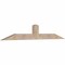 Ekena Millwork Portland Smooth Timber Gable Bracket, Douglas Fir, 84"W x 14"H x 3 1/2"D x 5 1/2"F, 4/12 Pitch GBW084X14X0406POR00SDF - alternate 3